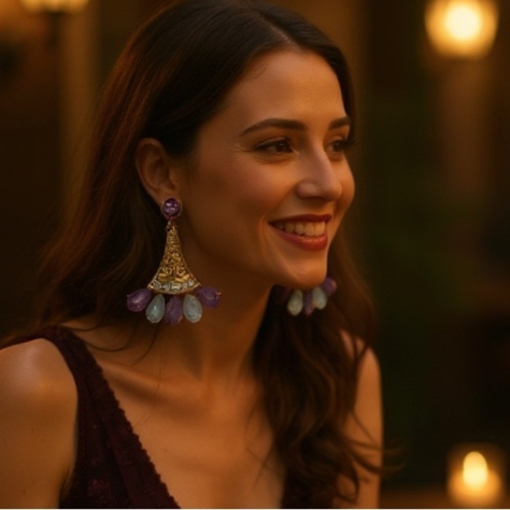 Chloe Earrings Pastel Colors Accessories
